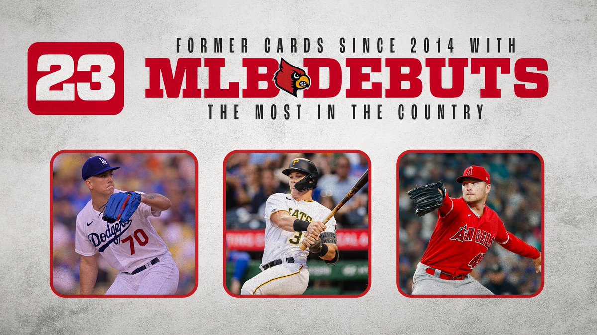 LouisvilleBSB's tweet photo. 𝐓𝐡𝐞 𝐑𝐨𝐚𝐝 𝐭𝐨 𝐓𝐡𝐞 𝐒𝐡𝐨𝐰 𝐫𝐮𝐧𝐬 𝐭𝐡𝐫𝐨𝐮𝐠𝐡 𝐓𝐡𝐞 𝐕𝐢𝐥𝐥𝐞

Nobody has produced more MLB talent over the last decade. 

#GoCards https://t.co/v2AZQ04Tix