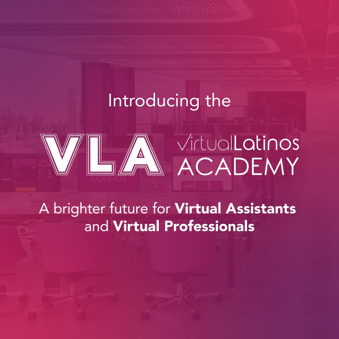 🎓 Introducing Virtual Latinos Academy 🚀🌟 #VirtualLatinos #Academy #Education #RemoteJobs #VirtualAssistant