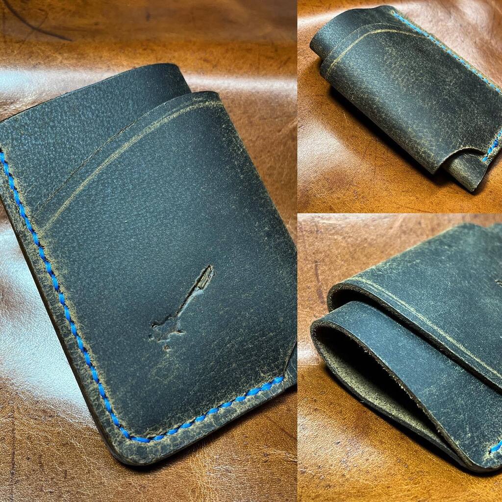 HCKSTexas's tweet image. Here’s a little slim 3-pocket wallet I put together this morning. Really do enjoy this rusty oil tan from @springfieldleatherco 
.
.
.
.
.

#LeatherWallet
#Wallet
#HandmadeWallet
#FashionAccessories
#LeatherGoods
#LuxuryWallet
#GenuineLeather
#Minimalist… instagr.am/p/CturyvXPhvC/