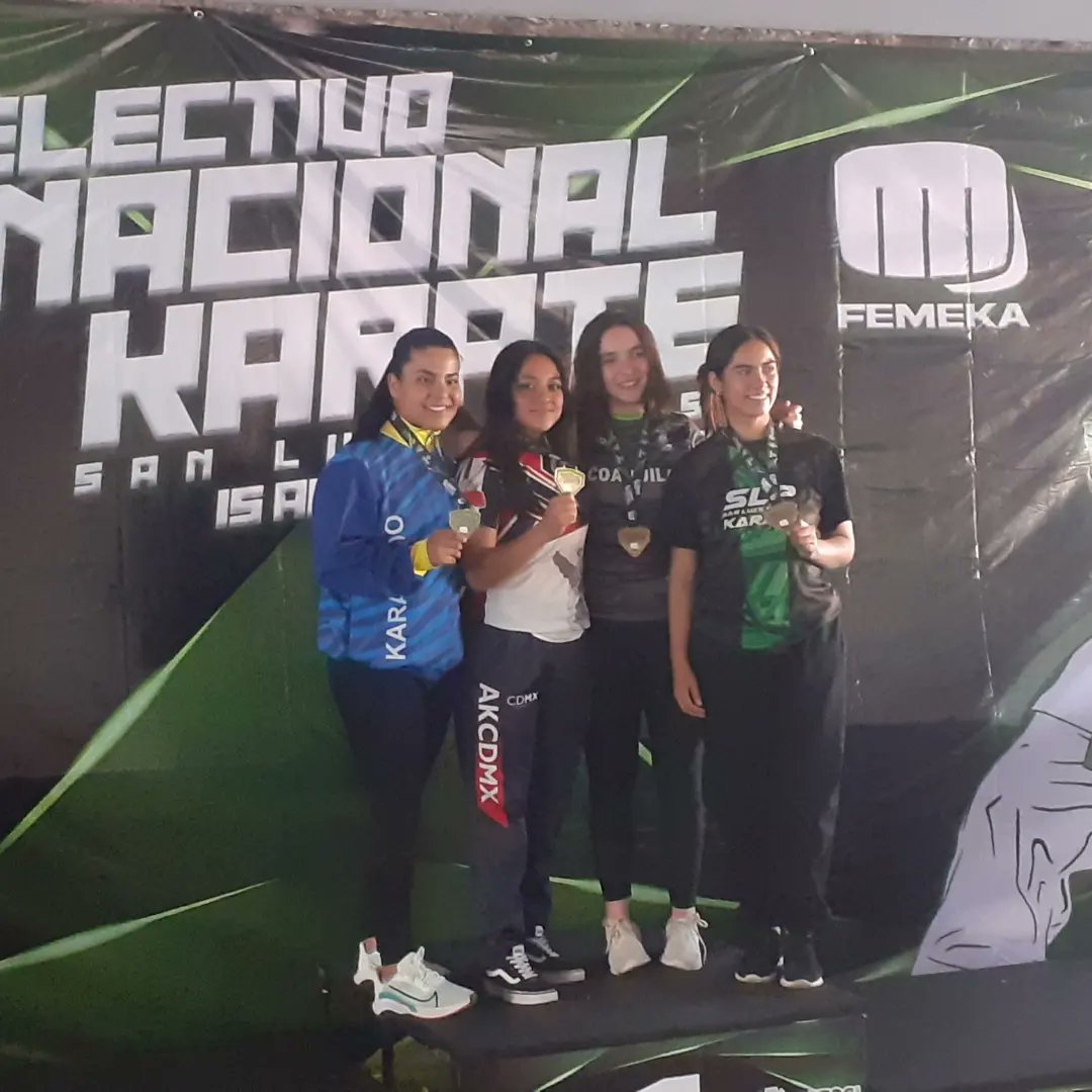 LARKPOWERKARATE's tweet photo. Campeona Nacional selectivo a Panamericano,Medalla de oro U21 -68kg🇲🇽🥋🥇
Clasificación a Campeonato Panamericano de Karate en Santiago Chile.@Fund_CarlosSlim @noticiAmerica @NoticieroHechos @SmartFitMx @losprota @AlExtremo @VengaLaAlegria @Aeromexico @UniNoticias @AztecaDeportes https://t.co/td0hg6GpSQ