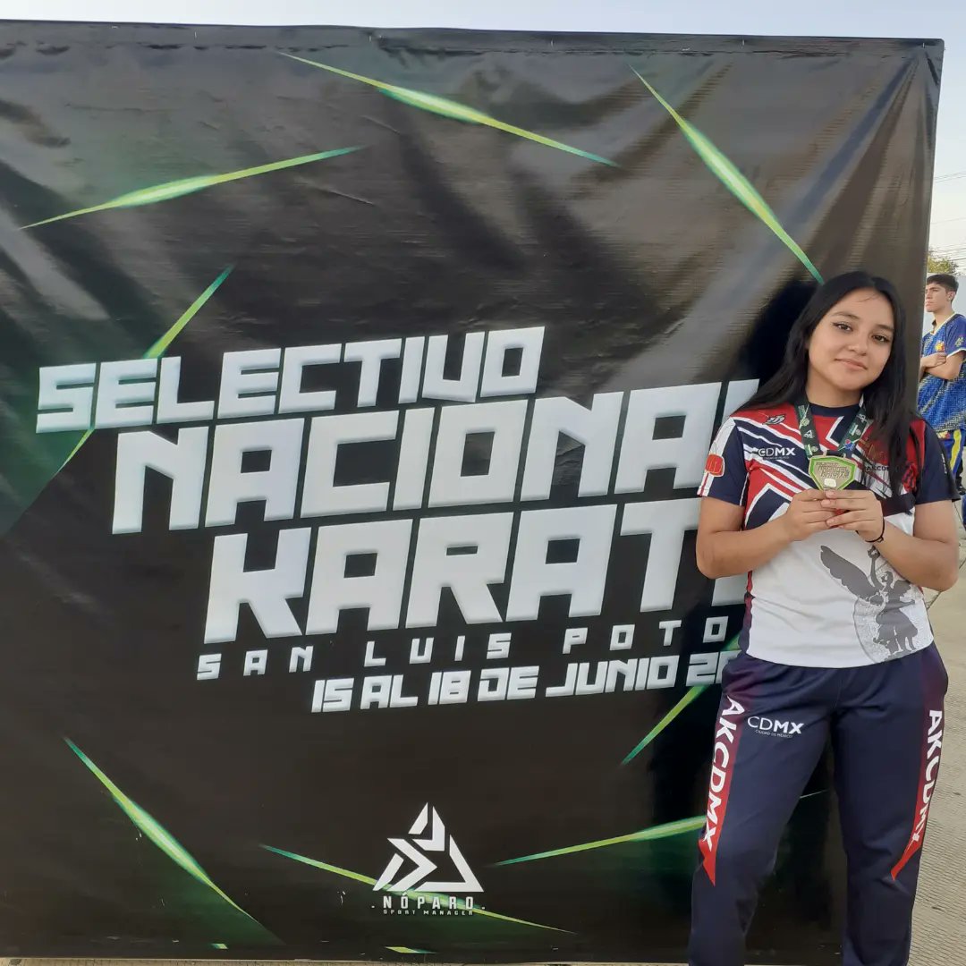 LARKPOWERKARATE's tweet photo. Campeona Nacional selectivo a Panamericano,Medalla de oro U21 -68kg🇲🇽🥋🥇
Clasificación a Campeonato Panamericano de Karate en Santiago Chile.@Fund_CarlosSlim @noticiAmerica @NoticieroHechos @SmartFitMx @losprota @AlExtremo @VengaLaAlegria @Aeromexico @UniNoticias @AztecaDeportes https://t.co/td0hg6GpSQ
