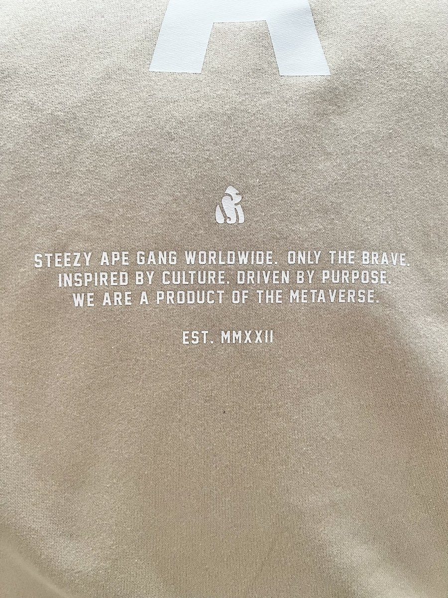 bryanveeeth's tweet image. STZY and HMN5 Art is heavily inspired by streetwear and culture. 

STZY CLOTHING CO. Is going to be the most prolific clothing company to emerge from the NFT Space. 

Can’t wait to show you what we’ve been working on behind the scenes.

@okinalabs @steezyapegang