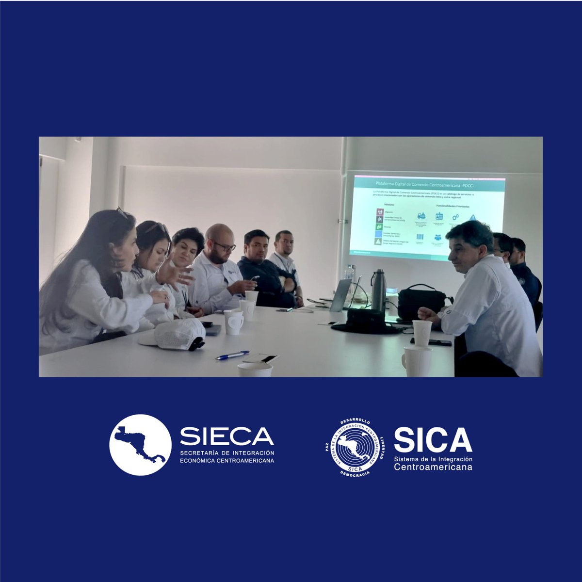 sg_sieca's tweet photo. ➡️ Plataforma Digital de Comercio Centroamericana (PDCC) 🖥️
#SIECA #SomosSIECA #ElSalvador #Honduras #PDCC #ThinkHuge 🌎🖥️🙌🏼 https://t.co/iAt833Jp34