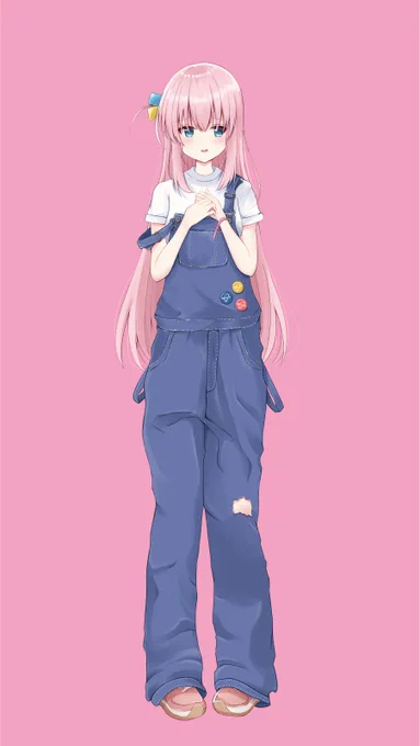 オーバーオールぼっち #ぼっち・ざ・ろっく