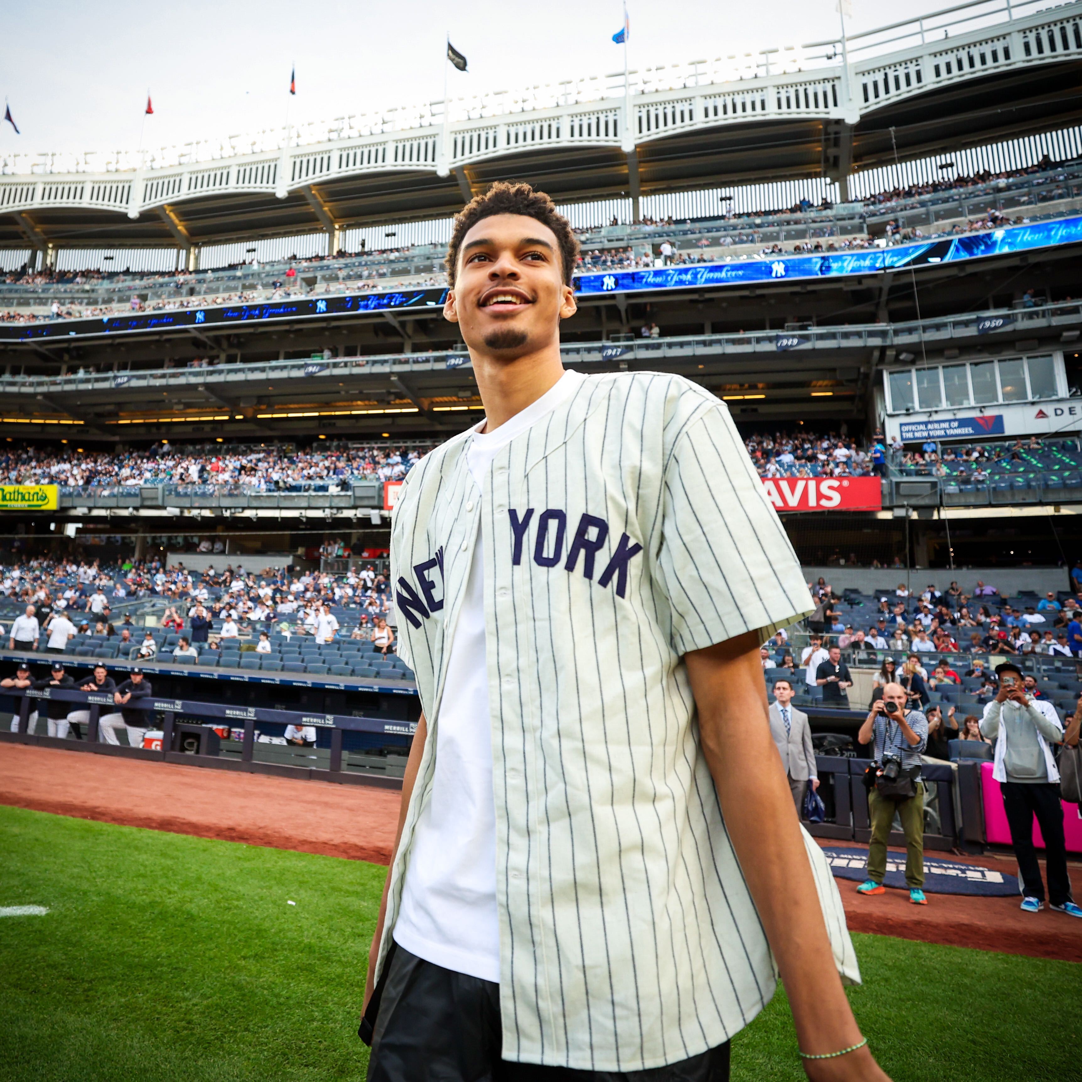 New York Yankees on X: Thanks to 2023 @NBA Draft Prospect Victor