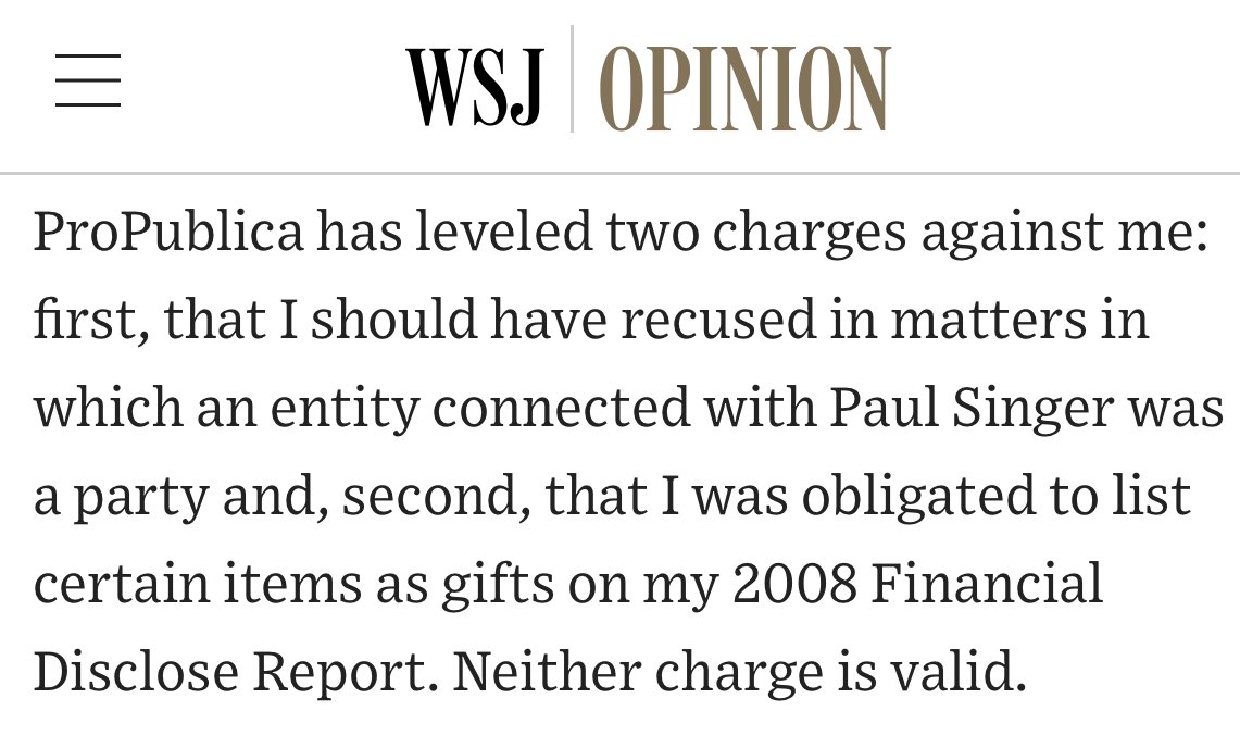 jaywillis's tweet photo. ProPublica emailed some questions for a story to Sam Alito and instead of answering the questions or just ignoring the email, he ran to his little gremlin friends at the WSJ Opinion section and wrote a blog post about it https://t.co/Jti0xZz9Tk https://t.co/TmodINRuTA