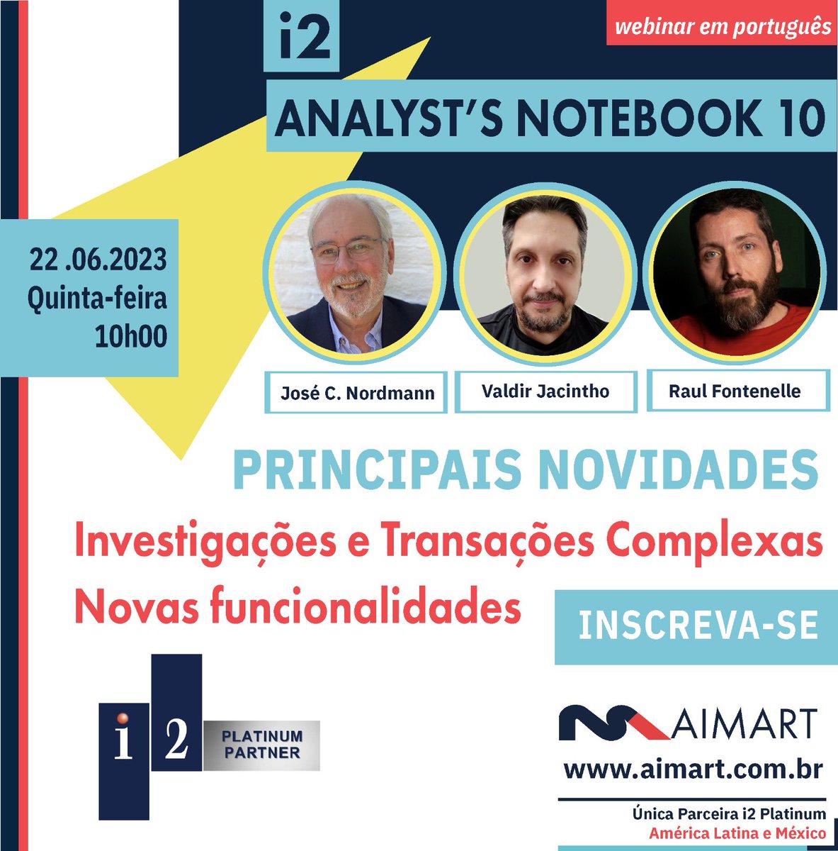 Aimart12's tweet photo. Não Perca as Principais Novidades do i2 Analyst´s Notebook 10
https://t.co/mSIv2MAWOm
#i2Group #Harris #HarrisComputer #i2UTC2023 #i2 #investigacao #fraude #ministeriopublico #ssp #policia #i2GroupPartnerAdvisoryBoard #suítei2 https://t.co/eRnTH1JsFN
