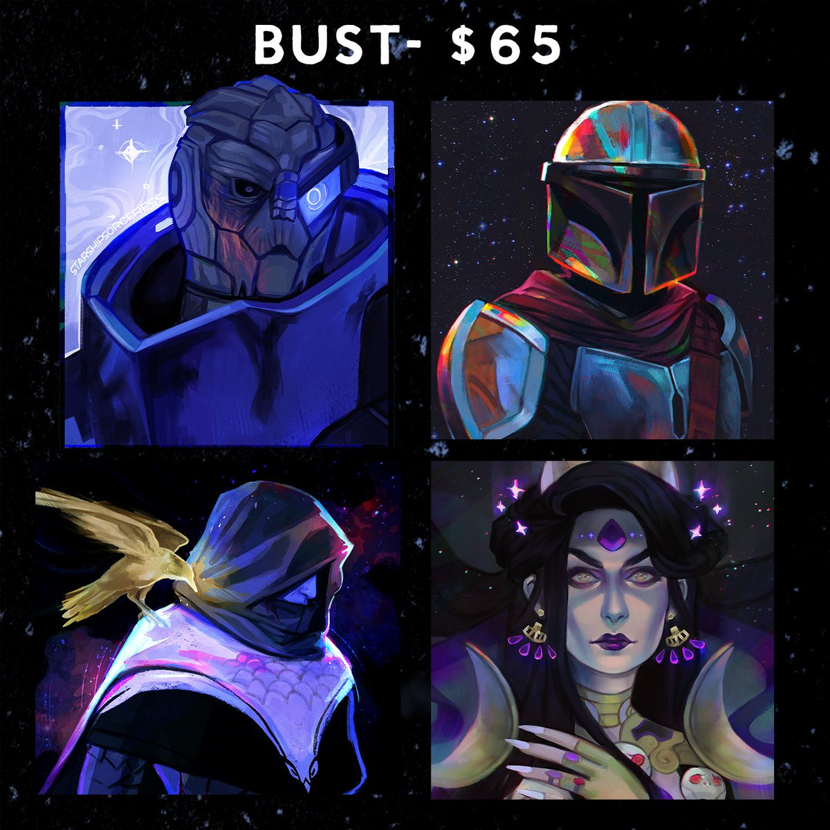 sorceress_ink's tweet photo. Hi everyone, I'm open for commissions again! I draw almost anything including OCs, fanart, celebs, DND, and more.  

Please DM if you're interested or would like a quote :) Rules listed below.

#commissionsopen #commissions #MassEffect #Destiny2Art #StarWars #HadesGame #DragonAge https://t.co/d7Ilm4dhNr