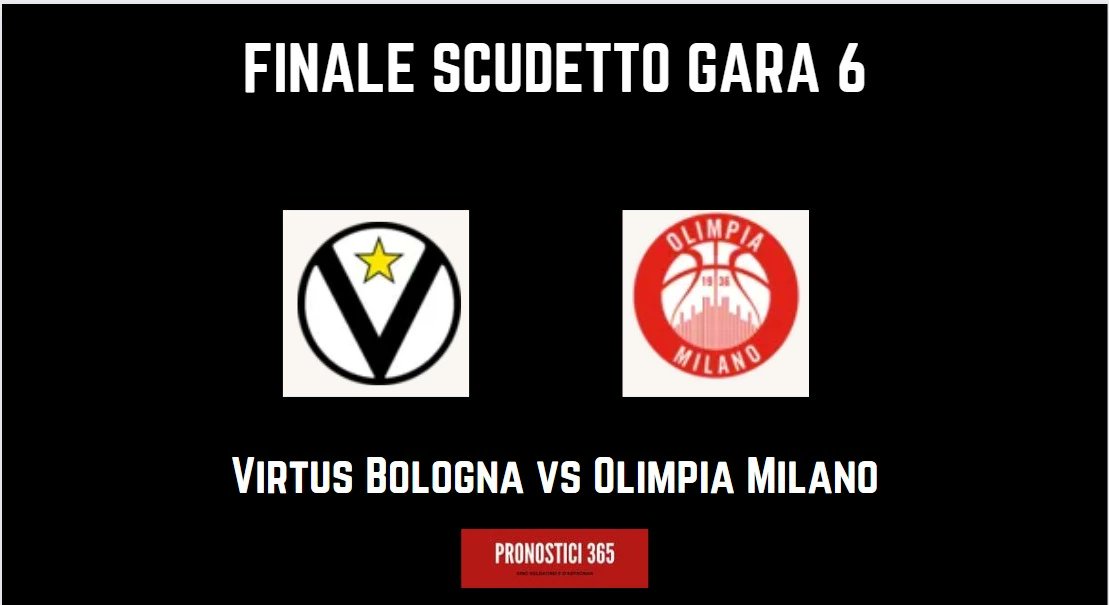 Pronostico Virtus Bologna vs Olimpia Milano Gara 6 Finale Scudetto 21-06-23 #LBAFinals #OlimpiaMilanoVirtusBologna #betting #sportsbet #livescore #Pronostici365 #bettingtips #bettingpicks 

pronostici365.org/2023/06/21/pro…