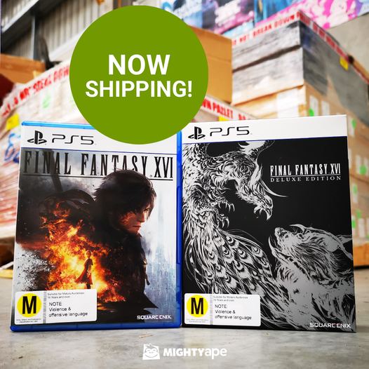 Final Fantasy XVI is shipping! Order before 4pm, overnight delivery! mghty.pe/3NjWxtF