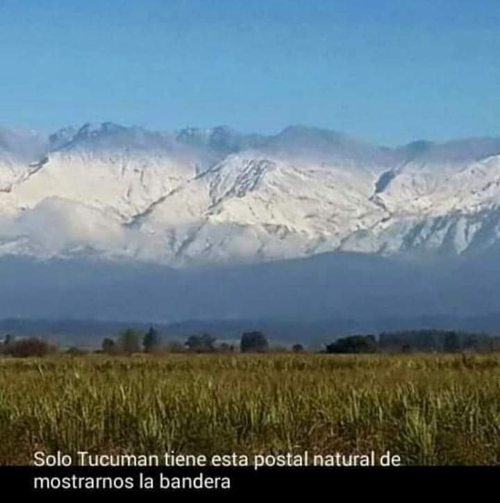 La bandera Argentina en los cerros tucumanos. 🇦🇷❤ #Altaenelcielo #FelizDiaDeLaBandera