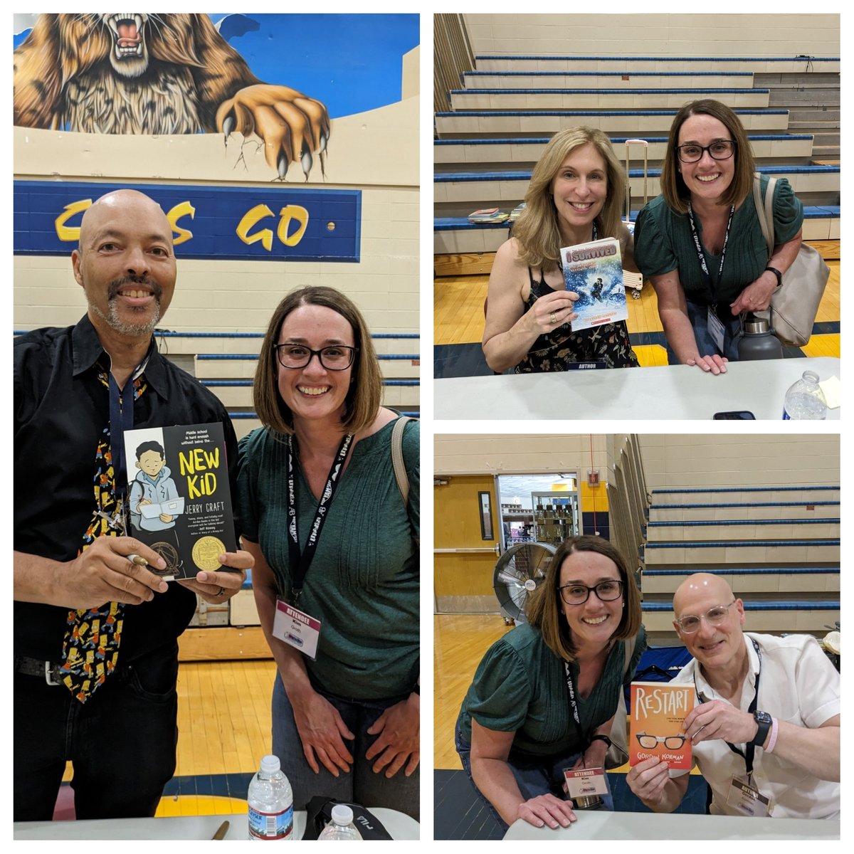 Day 1 of @LITapalooza  was amaaaaaaazing! Connecting with educators and authors over a shared love of books was so, so special.  Can't wait for Day 2!