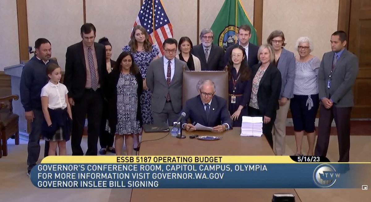 W/ @GovInslee signature, we move closer to our shared vision of every child having their basic human needs met. Our deepest gratitude to our partners and community for your support in making this historic investment happen! Learn more at our blog: westsidebaby.org/wsb-blog/