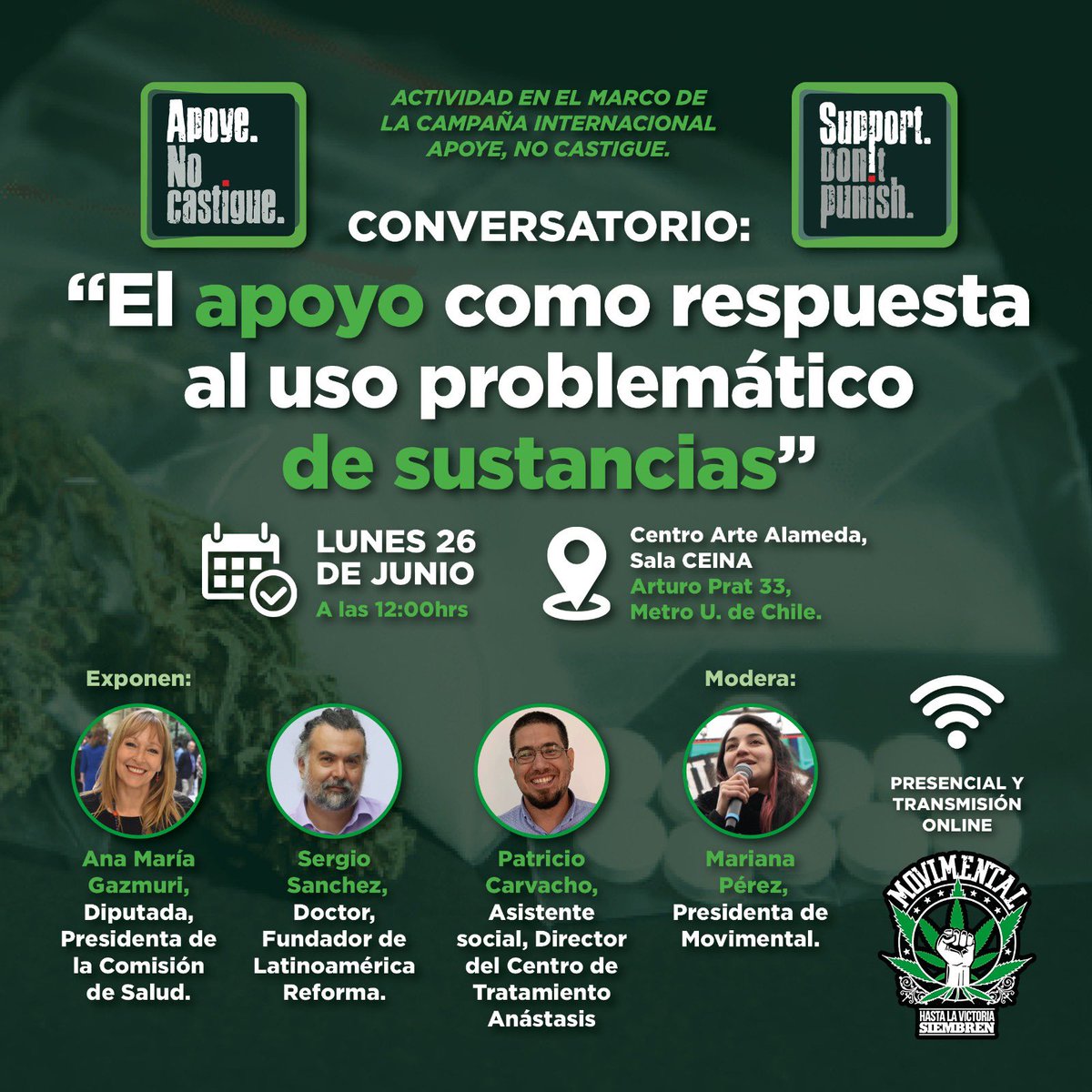 nos vemos este 26 de junio en la actividad organizada para este Día de Acción Global 🙌🏽