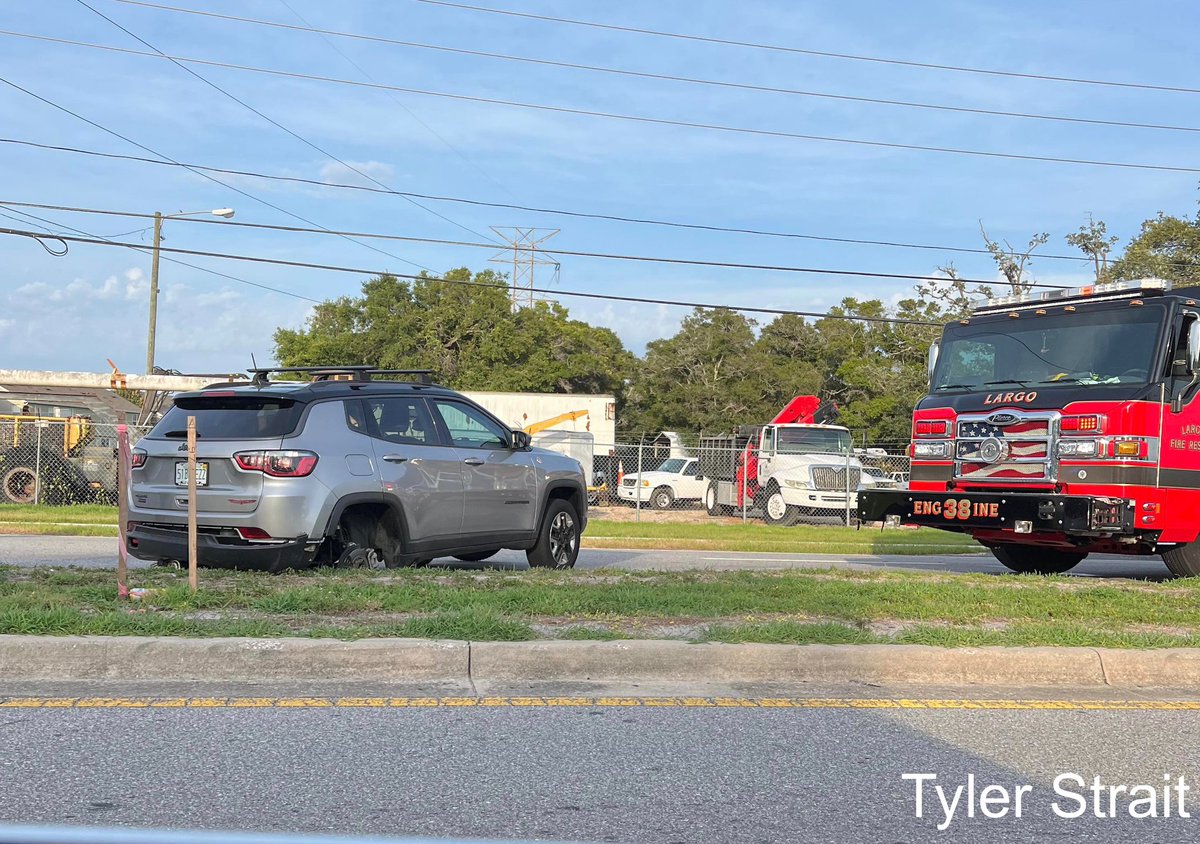 on Twitter "Largo Disabled vehicle Starkey Road north of