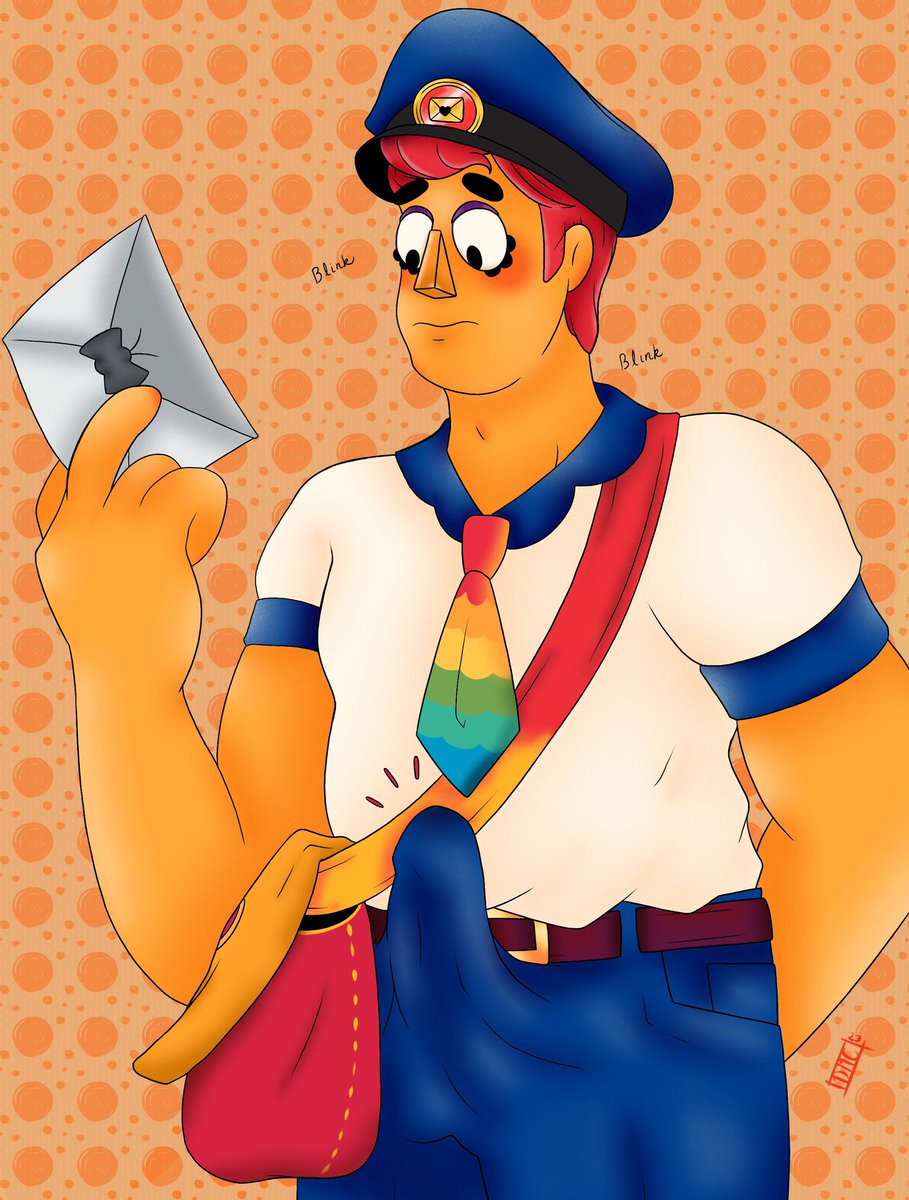 ishouldstopart's tweet photo. Oh Mailman~ 💌💌💌

#playfellowxxx https://t.co/VupxlDSN55