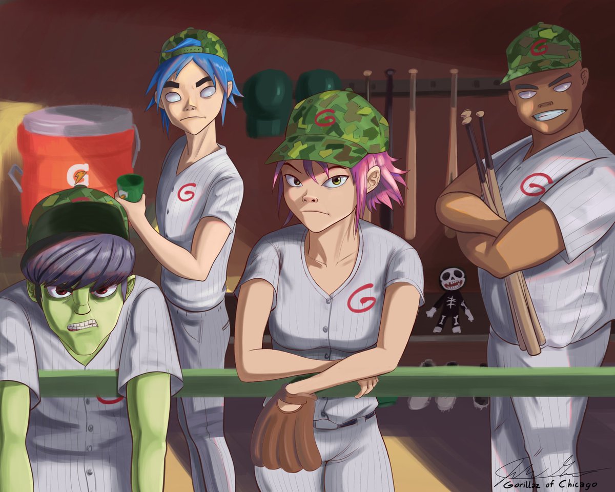Gorillaz baseball team
#Gorillaz #baseball