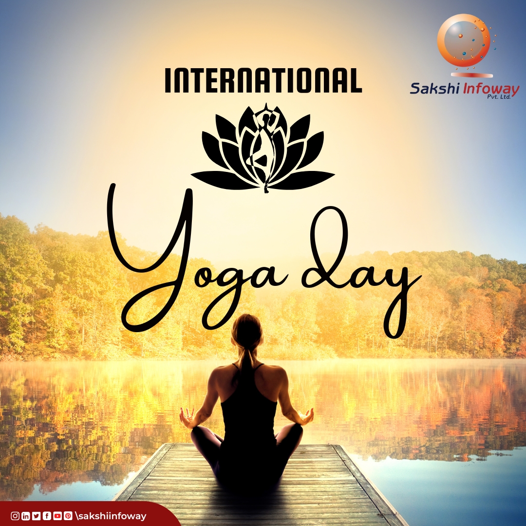 Yoga is the art of living, and it's time to create your masterpiece. Celebrate International Yoga Day and discover the artist within you. #YogaDay2023 #YogaPassion #YogaWisdom #YogaTeachings #webdesignindia #Webdesign #sakshiinfoway #WebdesigncompanyinIndia
