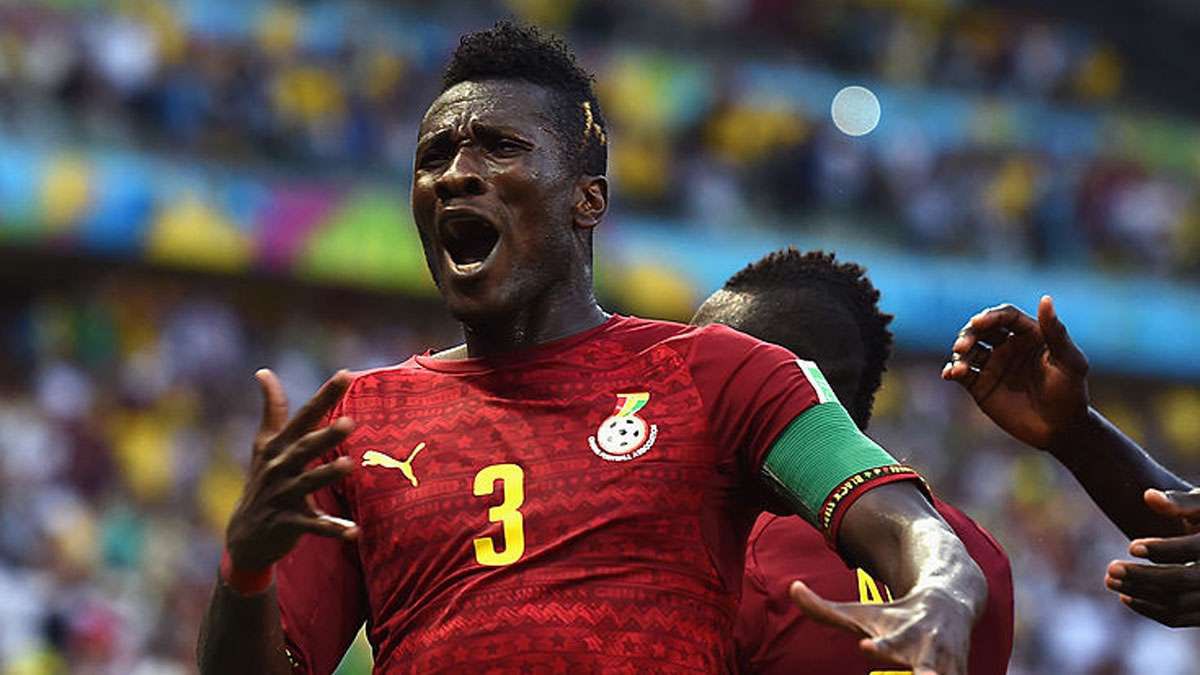 ALaGhaneenne's tweet photo. Asamoah Gyan prend officiellement sa retraite du football à 37 ans.  Vous avez payé votre cotisation LÉGENDE! https://t.co/6VG4DL9fZK