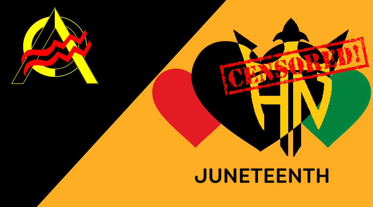 AnarchyAquarian's tweet image. June sure is an interesting month. 
#StrongDadJune
#Juneteenth2023 
#Censorship @HotepJesus 

Gonna be an interesting show.
👇🔥🏴🔥👇
youtube.com/live/JIzBn2n7t…