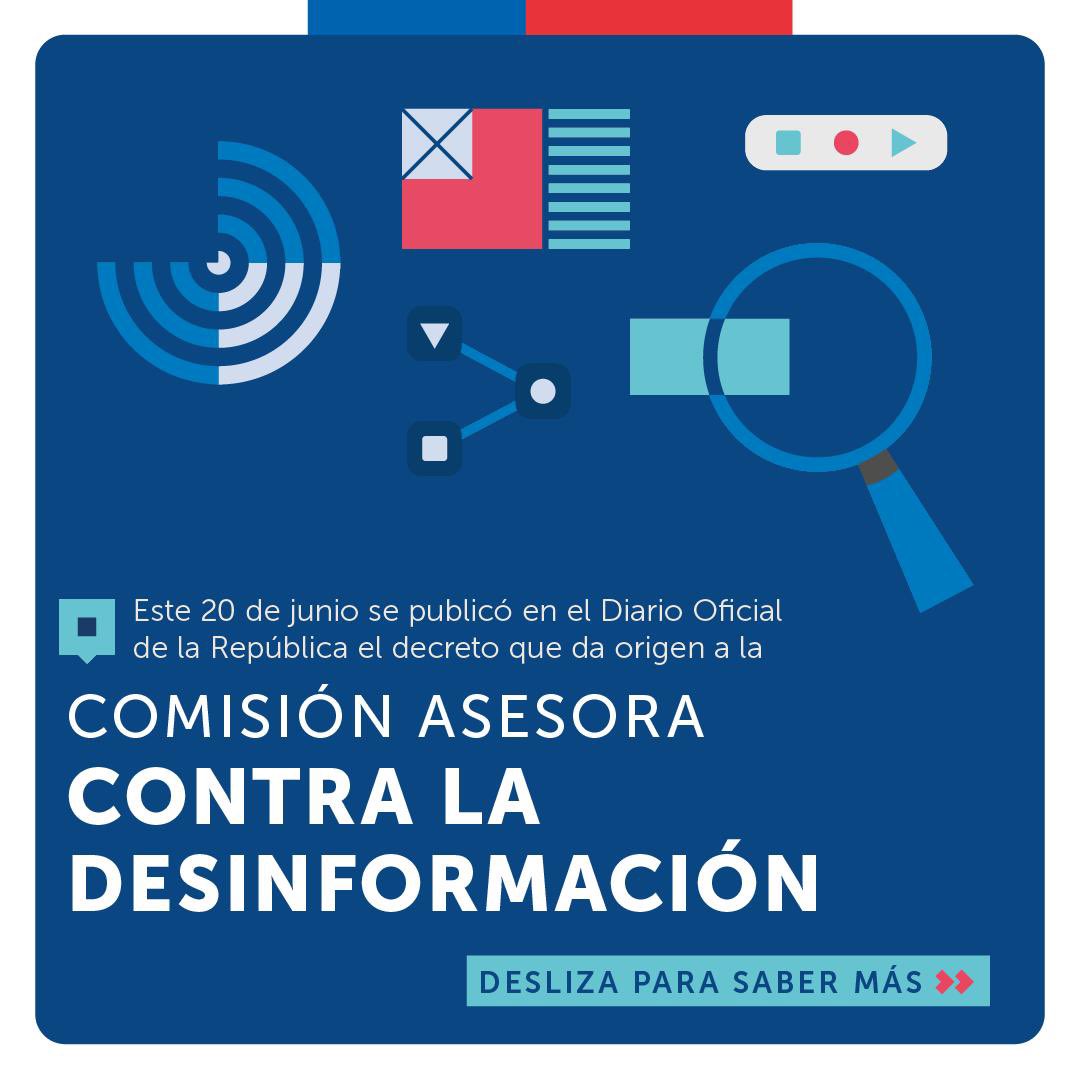 camila_vallejo's tweet photo. La creación de una Comisión Asesora en Contra de la Desinformación pone a Chile en la vanguardia de un desafío a nivel global que impacta nuestras democracias transversalmente.

Pero, ¿en qué consiste esta Comisión? ¿Y por qué es importante el trabajo que realizará? 👇🧵 https://t.co/1MYSEWZu8F