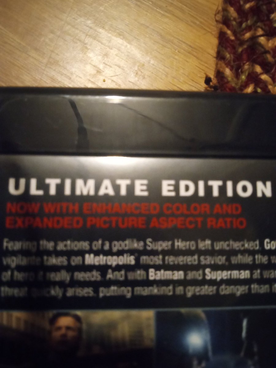 Don't See The Flash Movie

But If You Don't Already Have It

Buy This 4K 2021 Remaster Of Batman v Superman

The Enhanced Colors & 4K Make It Look Better Than Ever

It Also Includes A Commentary Track With Snyder Unlike The Og Releases

#BringBackZackSnyder
#RestoreTheSnyderVerse