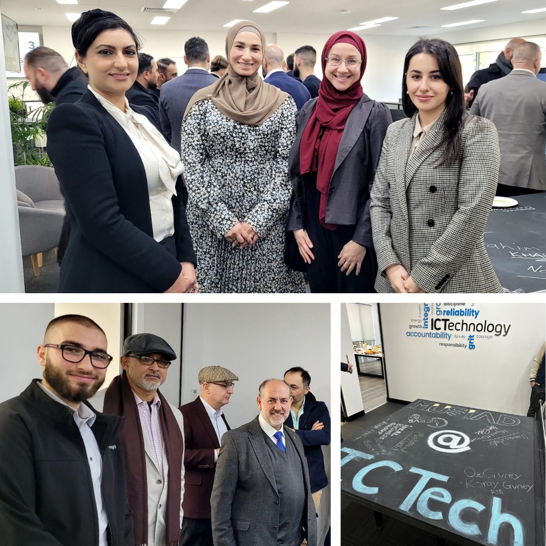 🌟 We had a delightful morning at the MUSIAD Sydney monthly networking breakfast hosted by ICTechnology! 📷 The aroma of freshly baked manoush filled the air, as we mingled and connected with fellow business professionals.  Together, we're building a strong business community