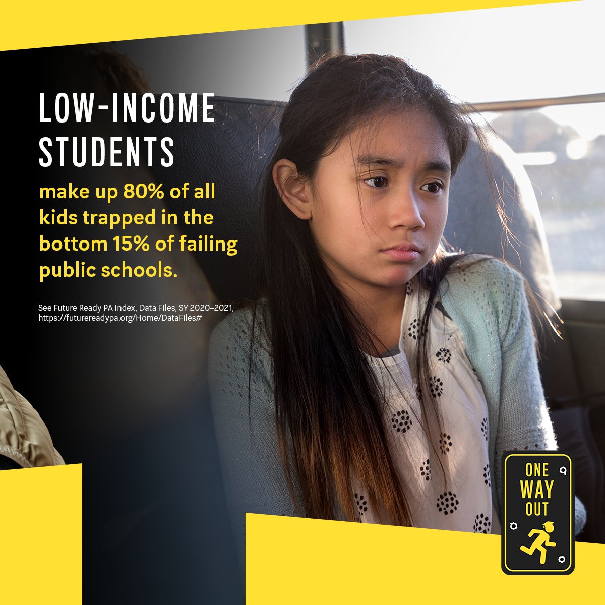 Equitable opportunities for students particularly those of color and low-income backgrounds are lacking. They need #OneWayOut #LifelineScholarships help save our children's futures. 🎓#EquityForAll #BridgetheGap
onewayoutpa.com