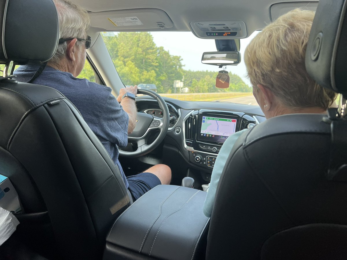 Whenever you can, however you can, spend time with your parents. Drove eight hours with them to #hhi and I always treasure these times.