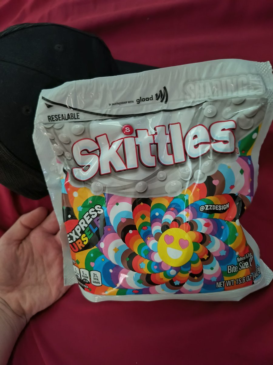 May have impulse bought some Skittles because I was upset 😅