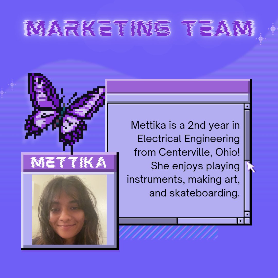 makeuc_io's tweet photo. Meet the 2023 Marketing Team!! This team is responsible for cooking up everything you see on our socials and more!!. They make our graphics, promote the event, connect with hackers, and more!! :)
#MakeUC #hackathon https://t.co/IE2pRoBmGM