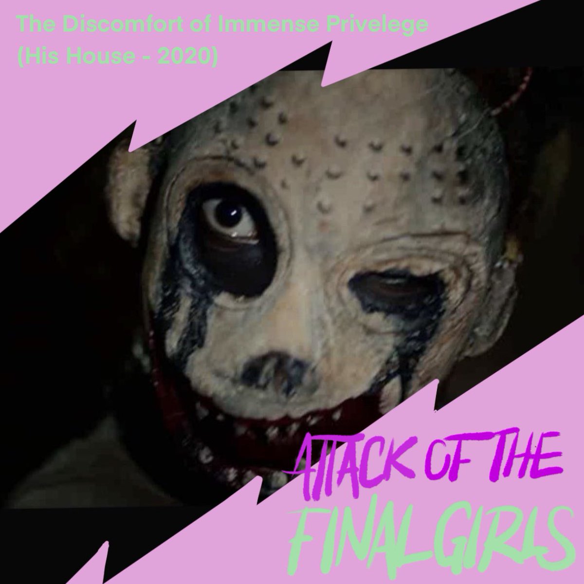 Join us this week as we deep dive into Remi Weekes’ “His House,” where we acknowledge white privilege, discuss horror movies with deeper messages, and grief, wherever you listen 🥫🔨👔