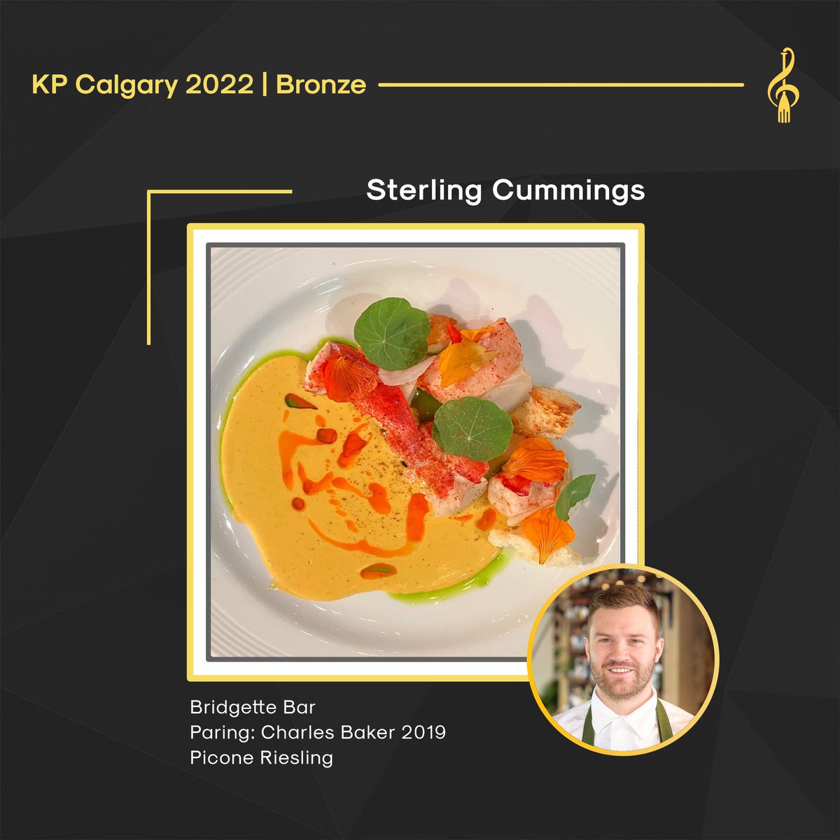 Looking back at the podium plates presented by our Gold, Silver, and Bronze-winning chefs at the 2022 #KPCalgary Gala.

🥇 Scott Redekopp
🥈 Jason Barton-Browne
🥉 Sterling Cummings

The countdown is on for the unveiling of this October's slate of competitors!
