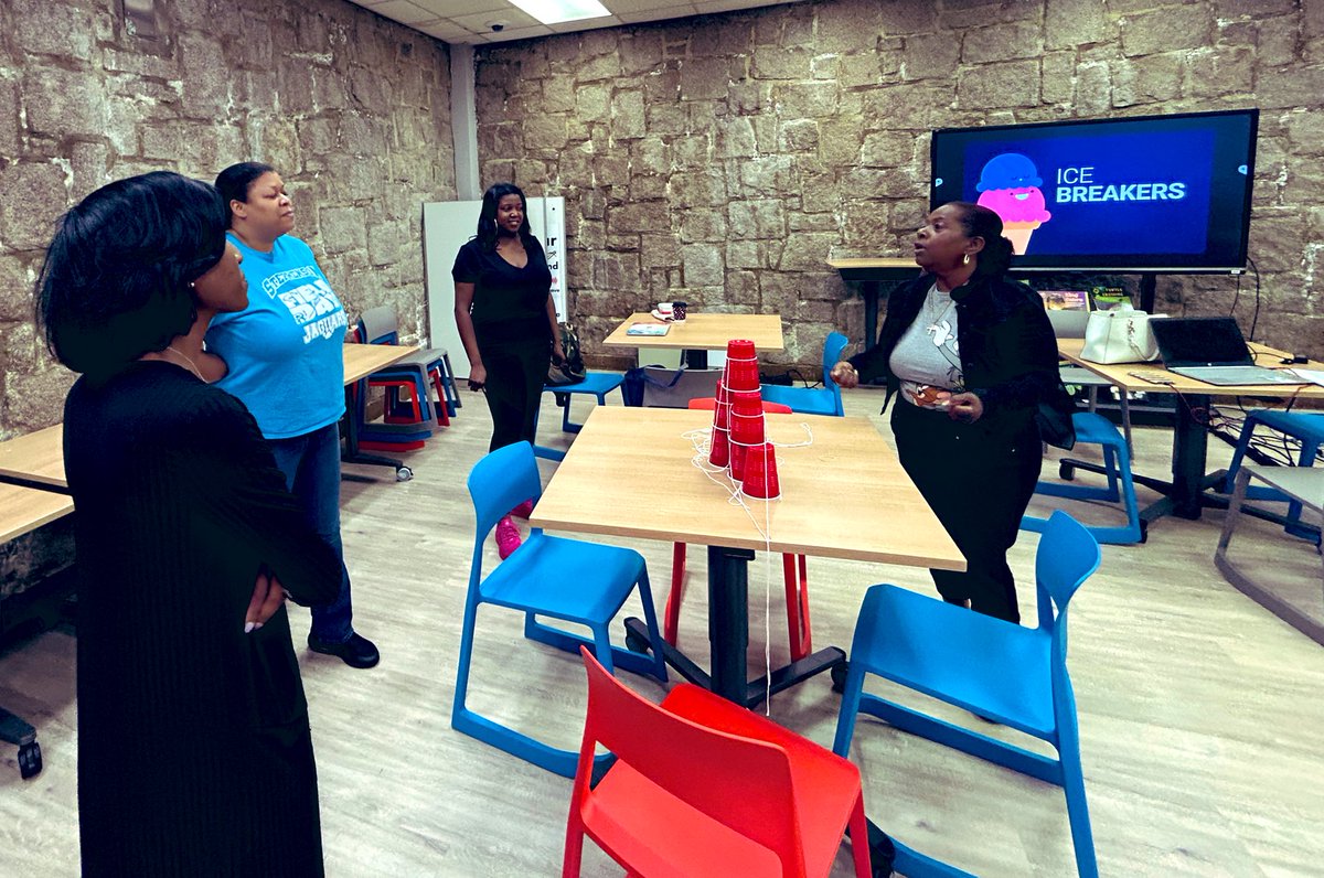 When I tell you this is a picture of the Dream Team! This dynamic group of 👩🏽‍🏫🧑‍🏫are the ⛽️ behind the 2023 #GirlsWhoGame Summer program <a href="/DeKalbSchools/">DeKalb Schools, GA</a>. I am honored to labor beside them to support about 60 👧🏽. <a href="/Dell/">Dell</a> <a href="/PlayCraftLearn/">Minecraft Education</a> <a href="/Microsoft/">Microsoft</a> <a href="/DCSDSTEM/">DCSDSTEM</a> <a href="/dcsdctae/">DCSDCTAE</a>