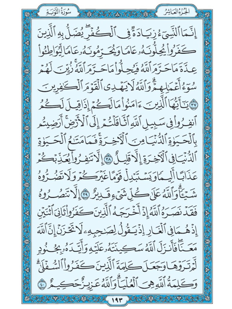 القرآن الكريم [ ص : 193 ]