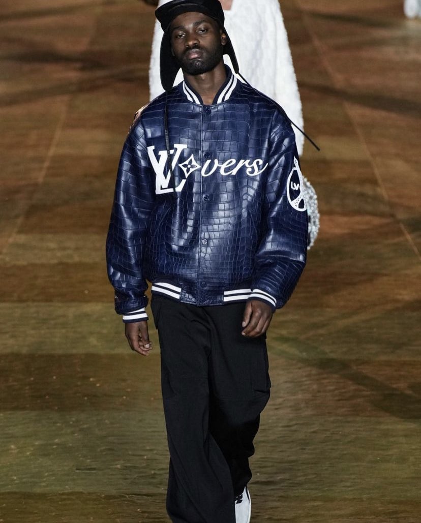 Ovrnundr on X: Louis Vuitton SS24 “LVOVERS” bomber jacket by Pharrell  Williams  / X