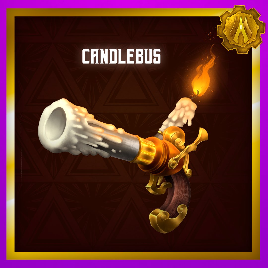 MageArmoire's tweet photo. This unconventional firearm was the accidental creation of a gnomish candlemaker, creating a device that could fire deadly balls of molten wax, though the candlemaker found this out the hard way

Find it in our Kickstarter, launching tomorrow!

https://t.co/0UZfiMnrGM https://t.co/0h2DCMKtRb