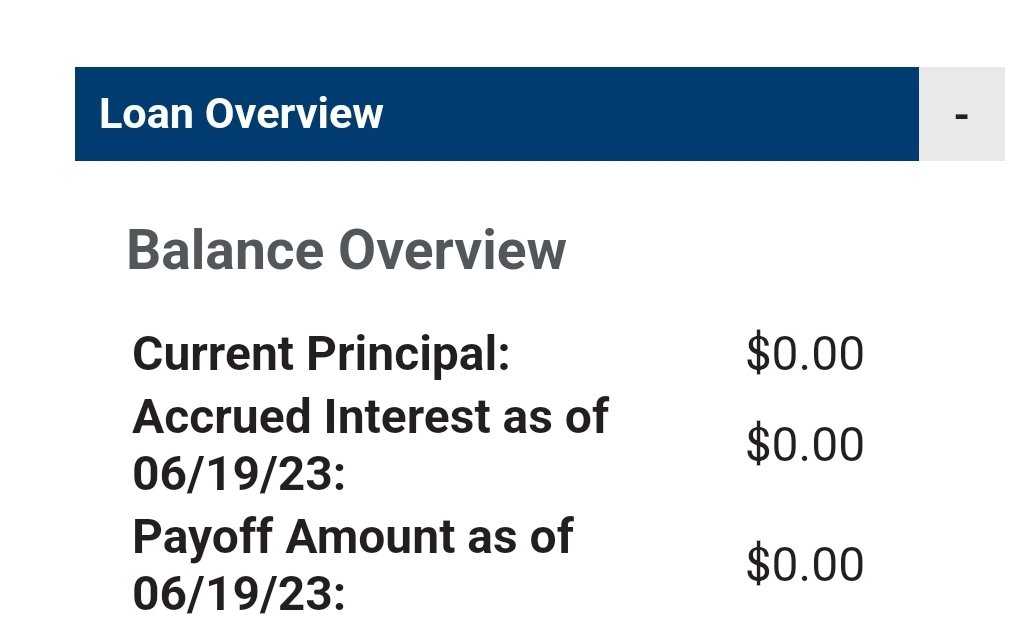garbologist since 1983 on Twitter "holy shit my public service loan