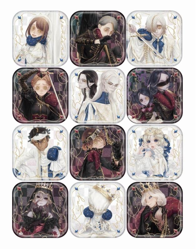 Identit_v_goods's tweet photo. アニメイトオンラインで予約受付中！ 

 Identity V 第五人格 グリッタースクエアカンバッジコレクション【アニメイト限定】  

https://t.co/54SQ74Pain https://t.co/vrEDsP5w15