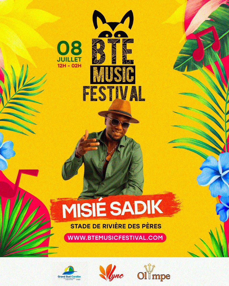 BteFestival's tweet photo. #btemusicfestival#festival#basseterre#Guadeloupe #martinique #festivalguadeloupe #music#live#kerosn#sadik#ridge #jixels#voodoostudio #waysee https://t.co/M330Vv0Tf9