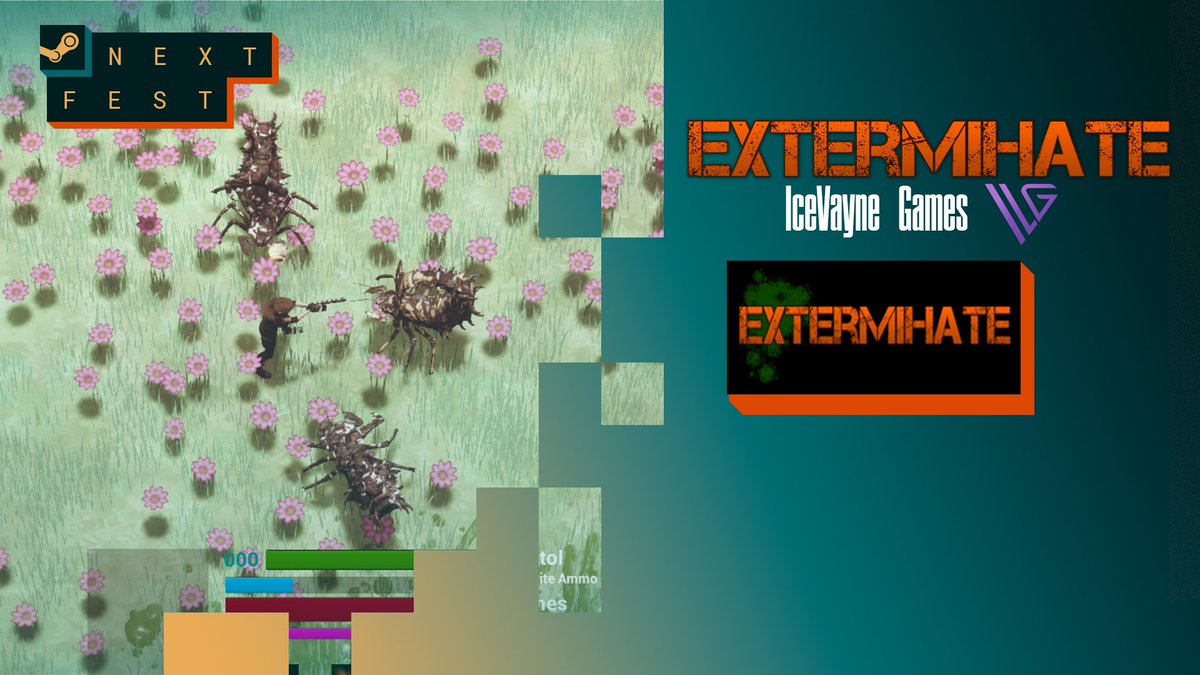 IceVayneGames's tweet image. There are a lot of great games on Steam Next Fest. Play them all while you can. Make sure and check out ExtermiHate!
#SteamNextFest #indiegame #survivalgame #indiegamedev #gamedev #indiegames #videogames #madewithunreal #indiegaming #indiegamefans