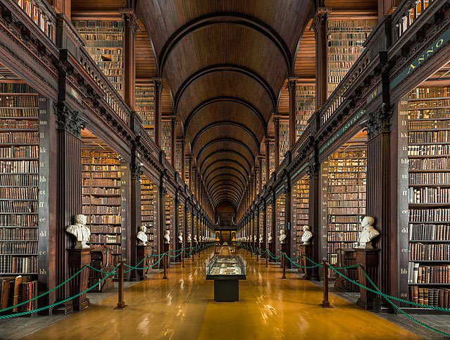 Anc_Aesthetics's tweet image. Trinity College Library, Dublin