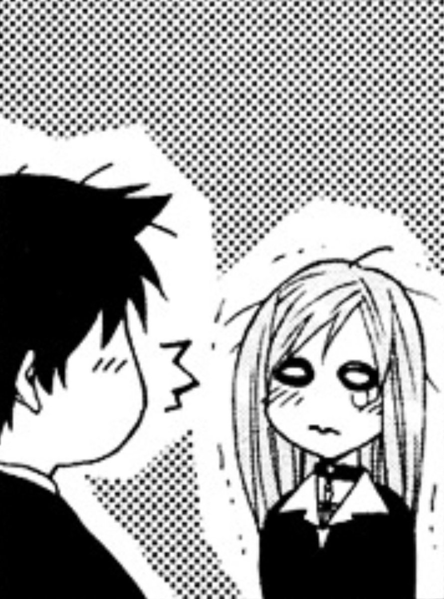 2OFHER's tweet image. “You were gone for so long… did one of the others kidnap you and use your body?!

Did you just escape?!” Moka panicked.