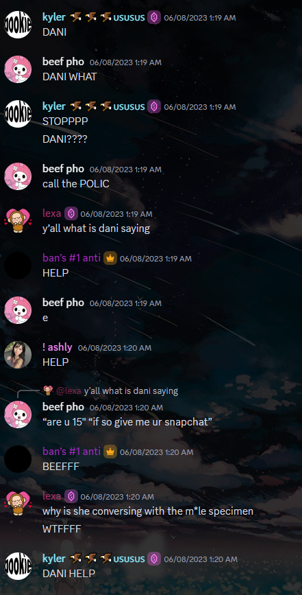 luis (@okluis_) on Twitter photo known tiktok egirl @/cinnadanii of being a pedo, cheating on her HUSBAND, neglecting her child on tiktok lives and extorting men for money/valorant boosts in a girl only discord server. I will explain these following screenshots and more in the replies bc ion got twt blue im poor known tiktok egirl @/cinnadanii of being a pedo, cheating on her HUSBAND, neglecting her child on tiktok lives and extorting men for money/valorant boosts in a girl only discord server. I will explain these following screenshots and more in the replies bc ion got twt blue im poor