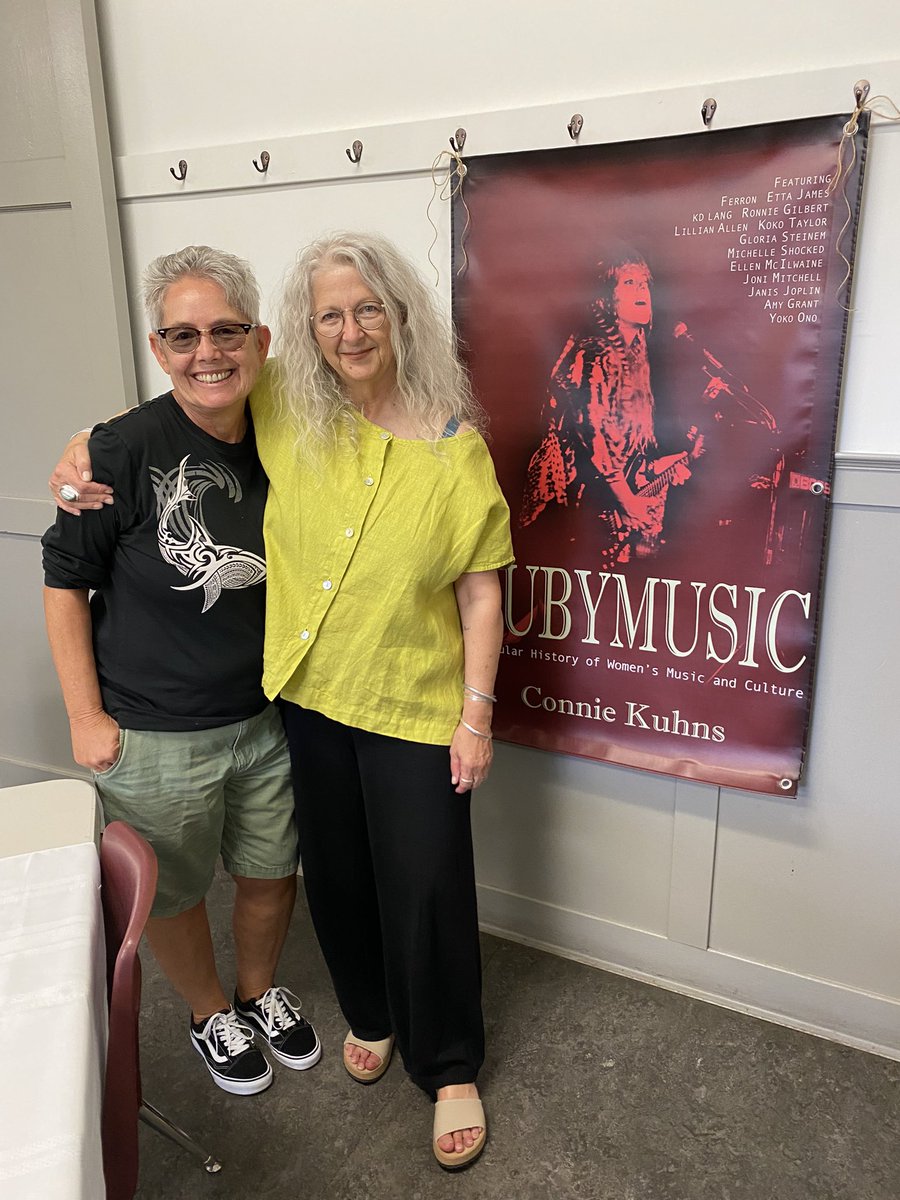 CoreenDouglas's tweet photo. My friend @ConnieKuhns just released her book, & man is it good. #RUBYMUSIC A popular history of women’s music and culture @CoopRadio https://t.co/GxjWA7nO6k