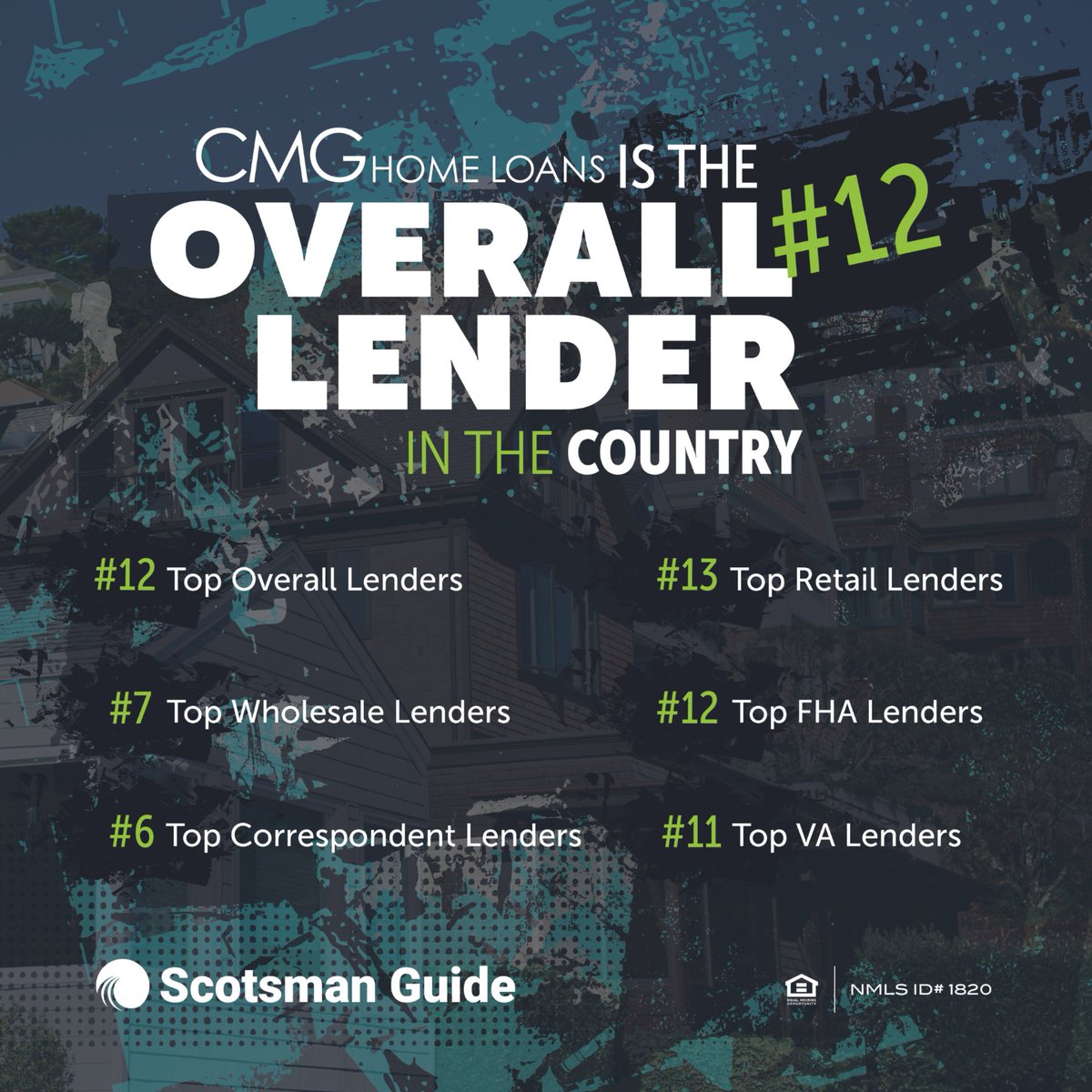 So proud to be recognized along with my peers, and as a company for being a top 12 overall lender in our country! 🏅 🏆 Here is to continuing this excellence and improving our score in this upcoming year.

#toplender #MortgageBroker #MortgageLender #CMGHomeLoans #CMGFamily #CMG