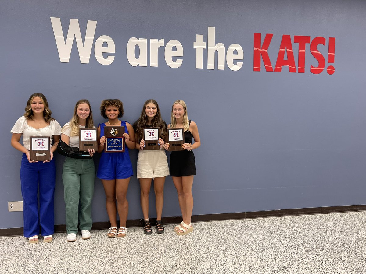 Mrs. Susong (@mrssusongvp) on Twitter photo Congratulations to our 🥎LadyKats award winners at tonight’s 2023 banquet! Most Improved <a href="/Liliana_L_09/">Liliana</a> , MVP <a href="/kami_shoemaker/">kami shoemaker</a> ,Total Wildkat <a href="/_thatcherjordan/">Jordan Thatcher</a> , Mental Attitude <a href="/HalleHelmberge1/">Halle Helmberger</a> , Most Improved <a href="/DaniTate_/">Dani</a> <a href="/KHSKatsCoach/">Principal Susong</a> <a href="/Kats_Principal/">Principal Blessing</a> ❤️🥎💙 Congratulations to our 🥎LadyKats award winners at tonight’s 2023 banquet! Most Improved <a href="/Liliana_L_09/">Liliana</a> , MVP <a href="/kami_shoemaker/">kami shoemaker</a> ,Total Wildkat <a href="/_thatcherjordan/">Jordan Thatcher</a> , Mental Attitude <a href="/HalleHelmberge1/">Halle Helmberger</a> , Most Improved <a href="/DaniTate_/">Dani</a> <a href="/KHSKatsCoach/">Principal Susong</a> <a href="/Kats_Principal/">Principal Blessing</a> ❤️🥎💙