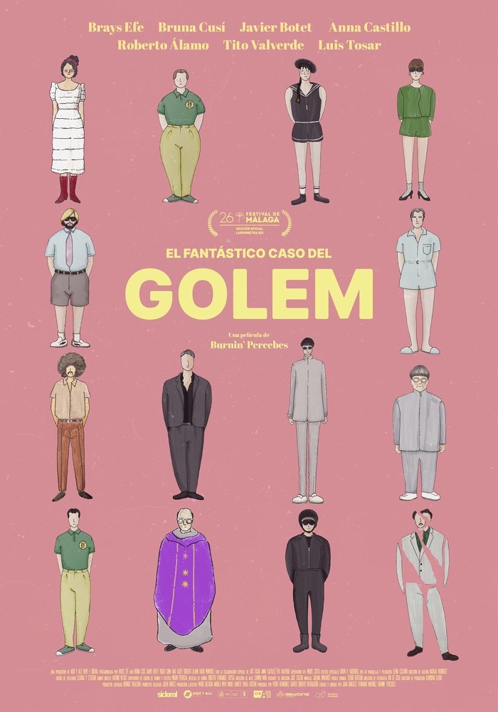 msalvadortato's tweet photo. Ayer fui a ver «El fantástico caso del Golem» de @la_burnin y no puedo ser más admiradora de ese realismo mágico loco en el que acabas metido hasta los tobillos en sus películas, es divertidísima. Que algo así se produzca en España tendría que ser motivo de celebración y alegría. https://t.co/TWptnyO1gc