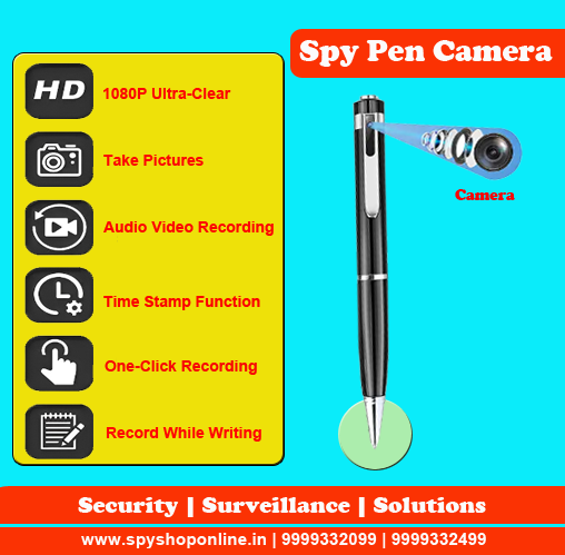 Get 1080P Full HD Mini Spy Pen Camera Video Voice Recorder for Business Conference Security Action Cam with Cash on Delivery Available.
For any query:
Call us at 9999332499 | 9999332099
or visit us at: spyshoponline.in
#pen #camera #wireless #mini #hidden #security