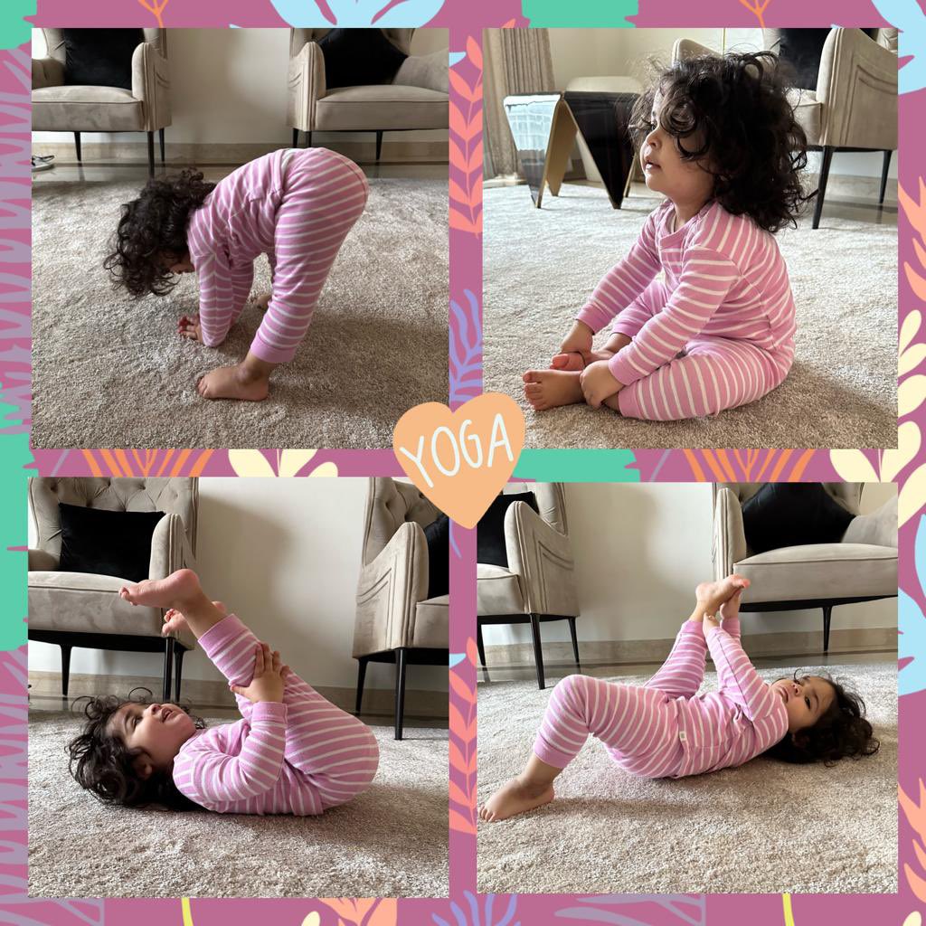 Introducing our very own Yoga Instructor! Happy International #YogaDay
#SiyaGoswami 
#YogaBaby 

SR!